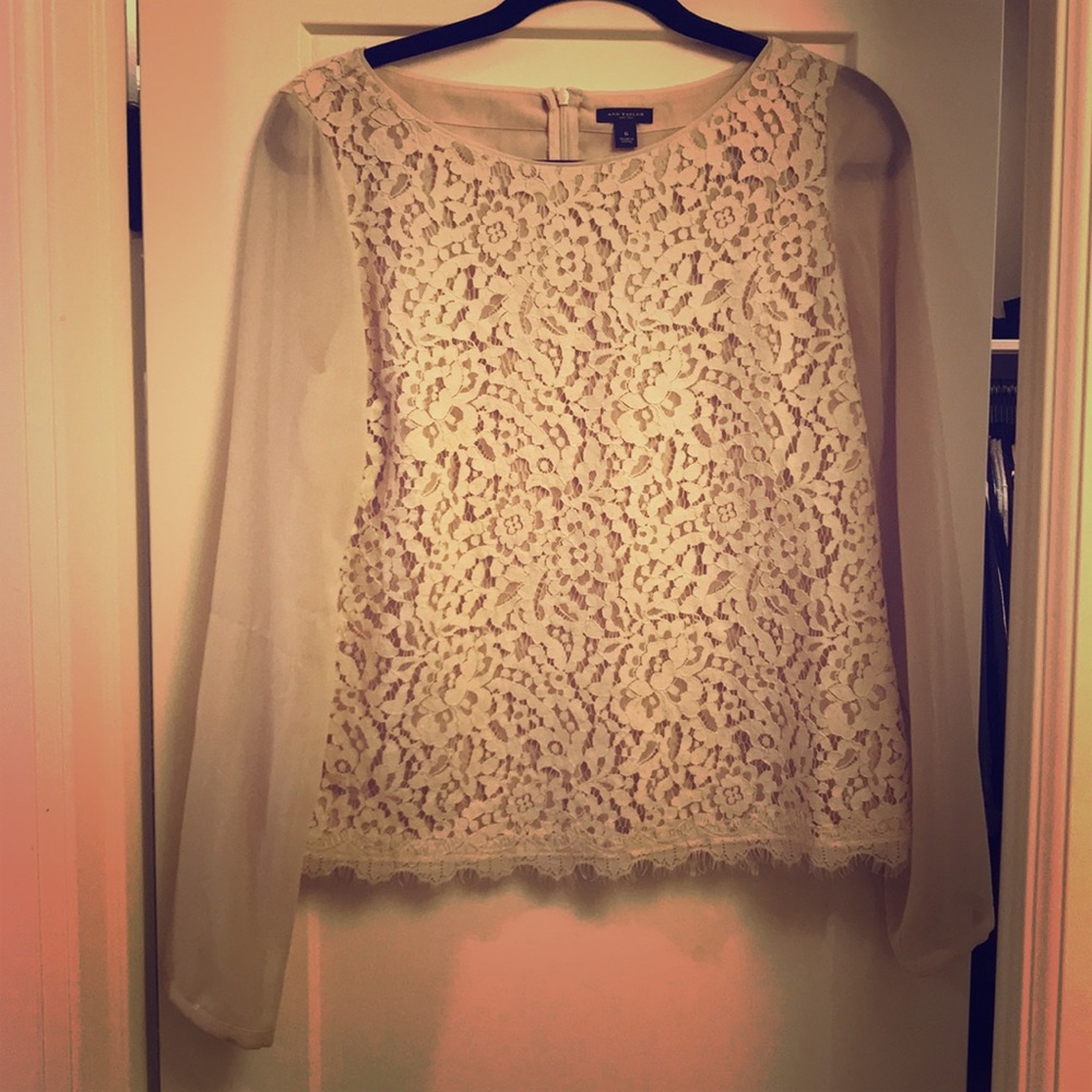 Ann Taylor lace top